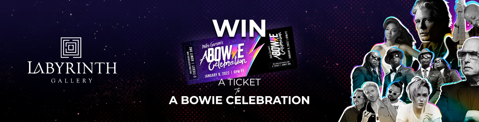 Labyrinth prize draw for a Bowie Celebration livestream ticket