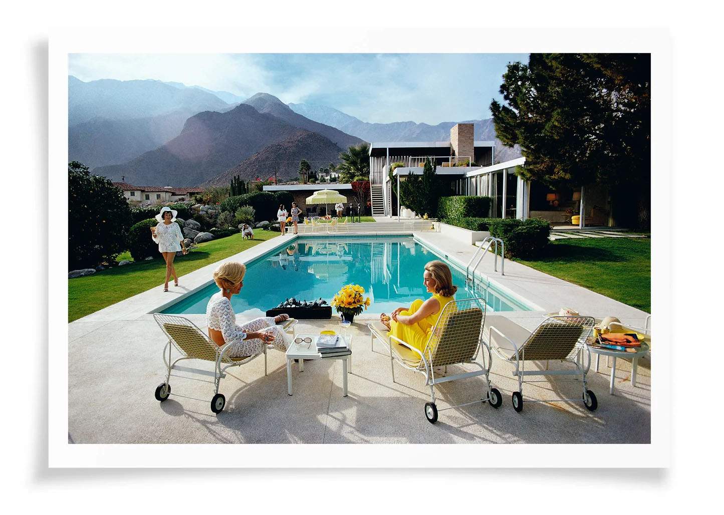 Slim Aarons - Poolside Gossip