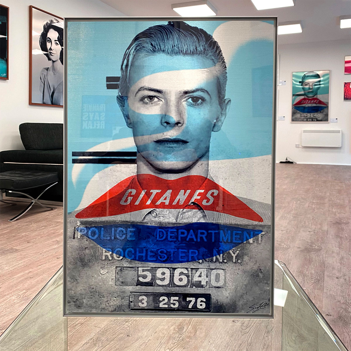 Time takes a Cigarette - David Bowie By Louis Sidoli - Image 2