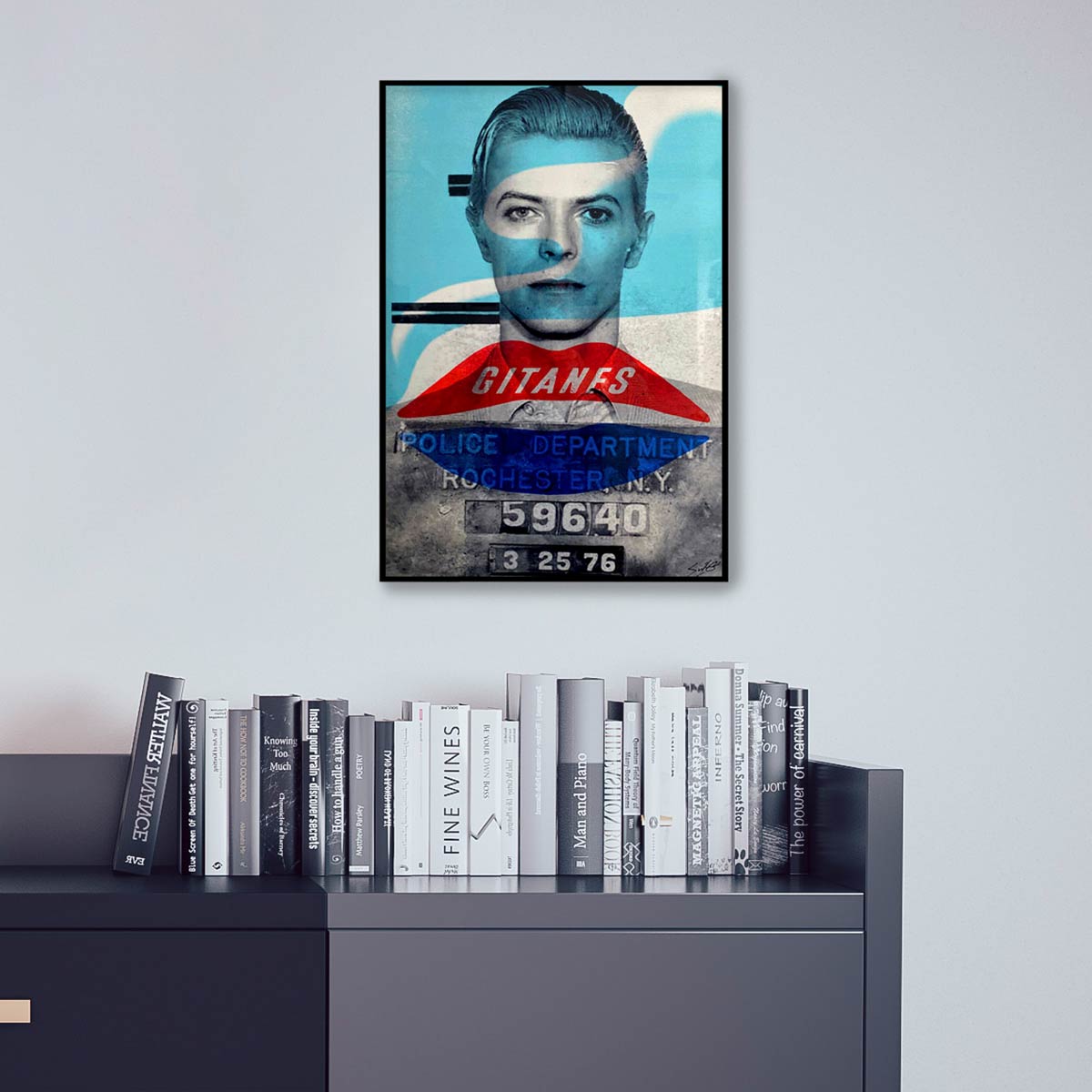 Time takes a Cigarette - David Bowie By Louis Sidoli - Image 4