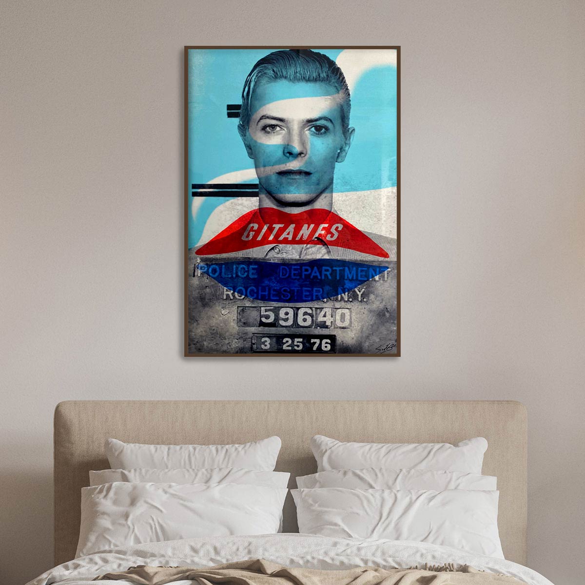 Time takes a Cigarette - David Bowie By Louis Sidoli - Image 2