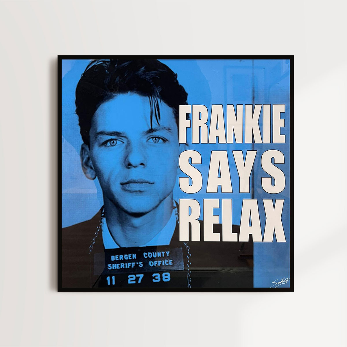 Frankie Says Relax (Blue) - Frank Sinatra By Louis Sidoli - Image 2