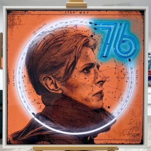 David Bowie - Visitor 76 orange