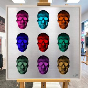 Drop Dead Gorgeous - Skulls (Multicolour) By Louis Sidoli