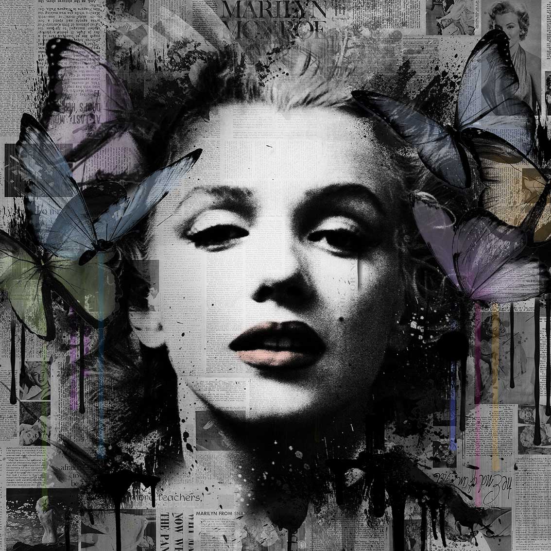 Ghosts: Marilyn Monroe By Veebee