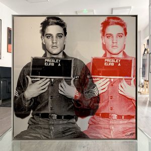 Most Wanted (Red, Black) - Elvis Presley By Louis Sidoli