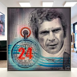 Racing Is Life - Steve McQueen by Louis Sidoli