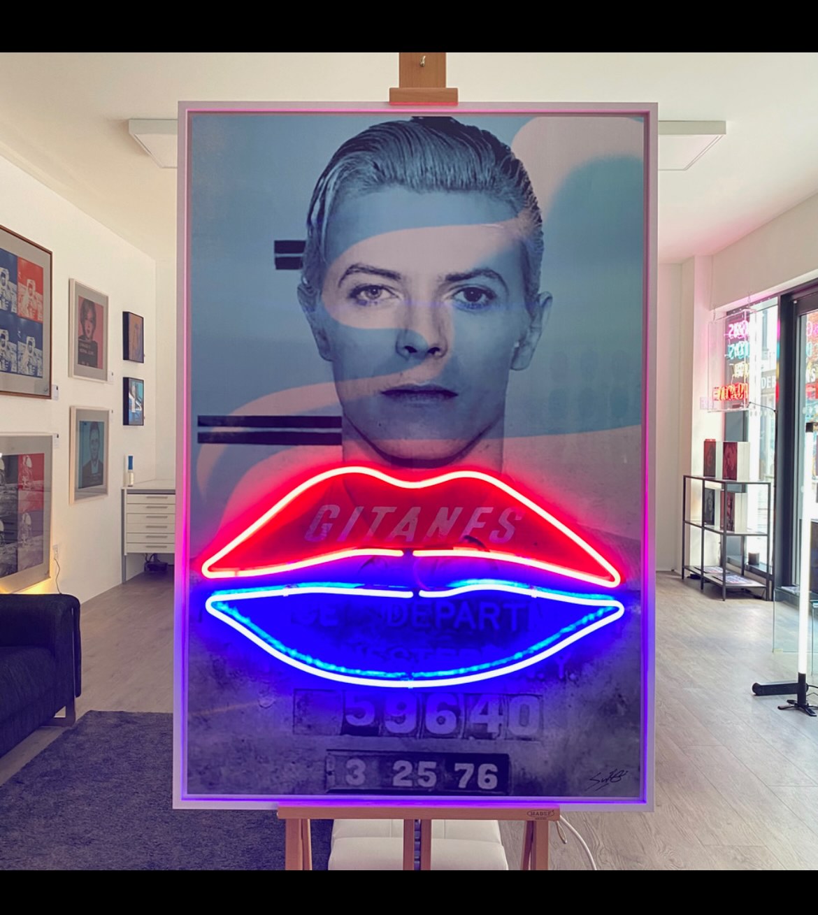 Time Takes a Cigarette - David Bowie By Louis Sidoli - Image 2