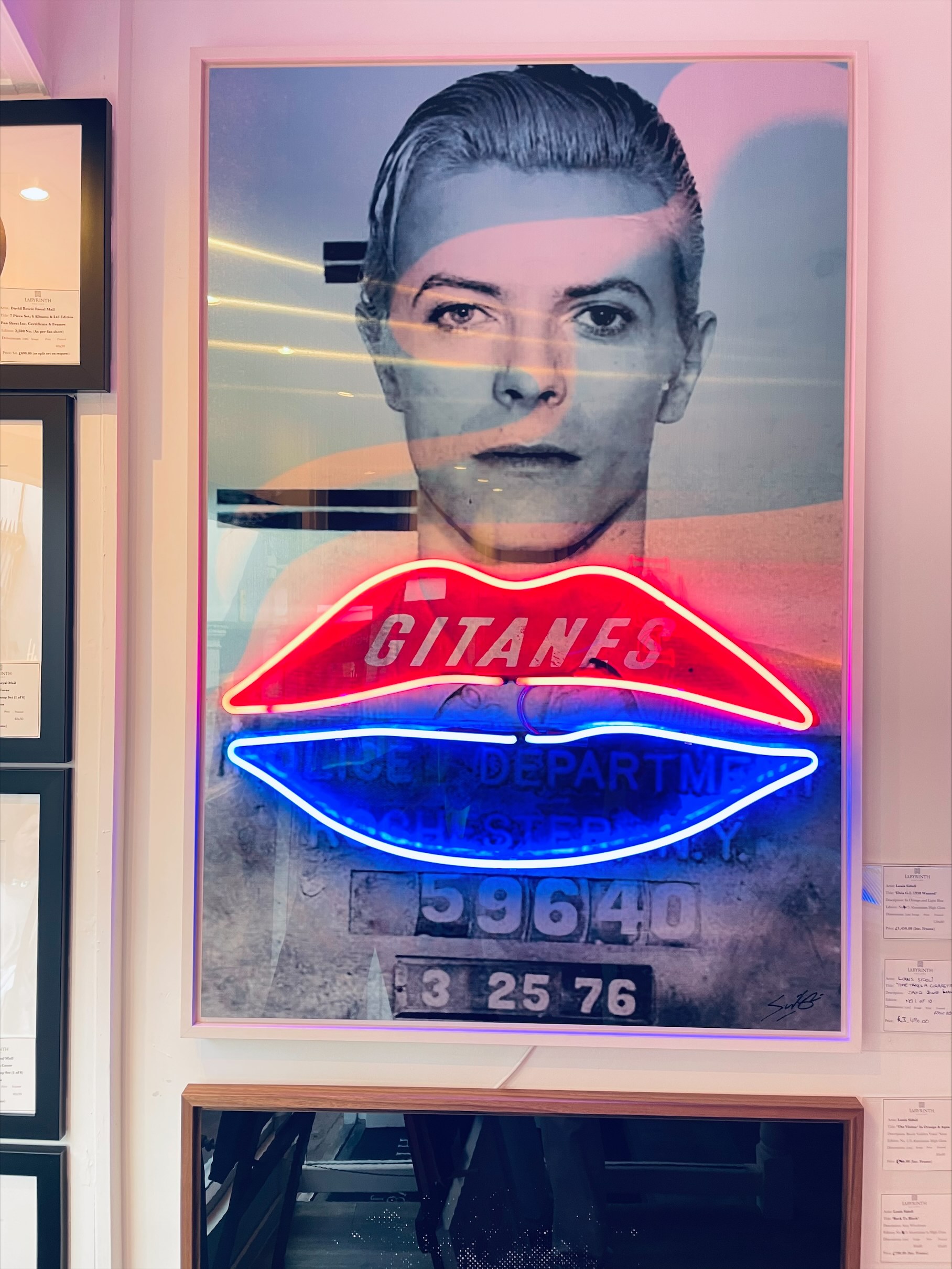 Time Takes a Cigarette - David Bowie By Louis Sidoli - Image 4