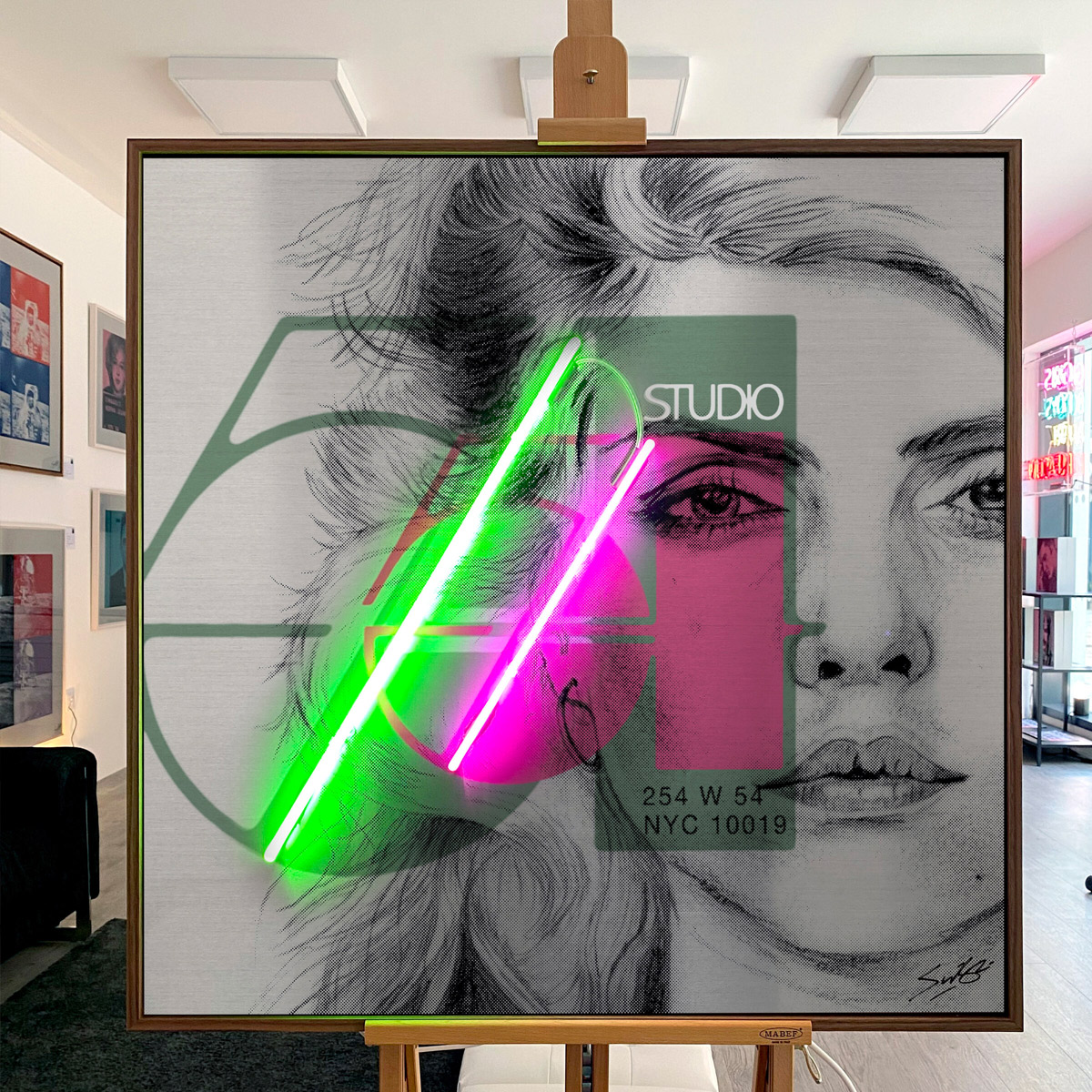 Studio 54 - Debbie Harry (Neon) By Louis Sidoli - Image 2