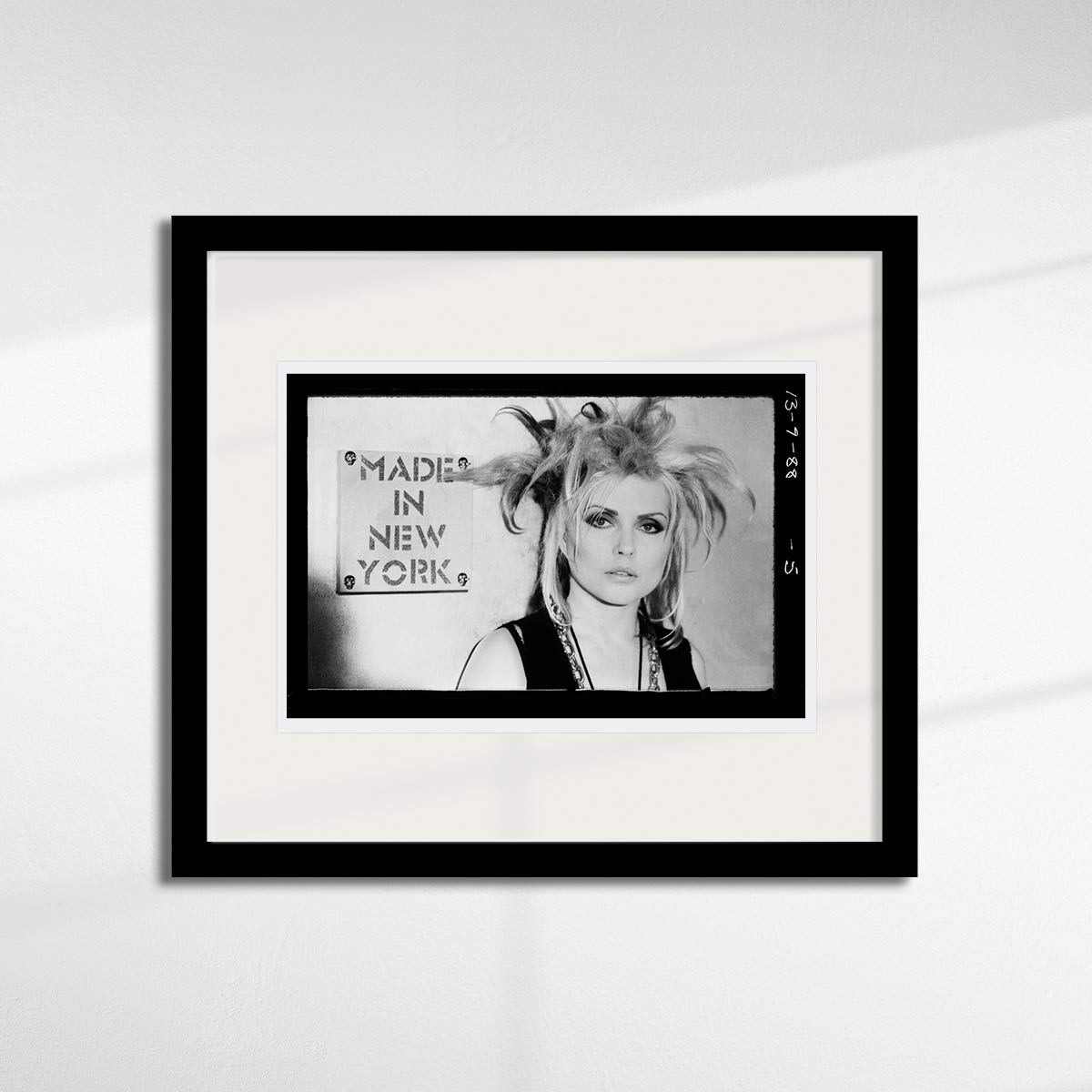 Debbie Harry "Made in New York - No.1" black frame