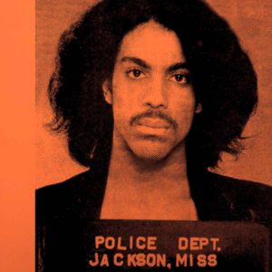 Prince 1979 "Most Wanted" (Orange) by Louis Sidoli
