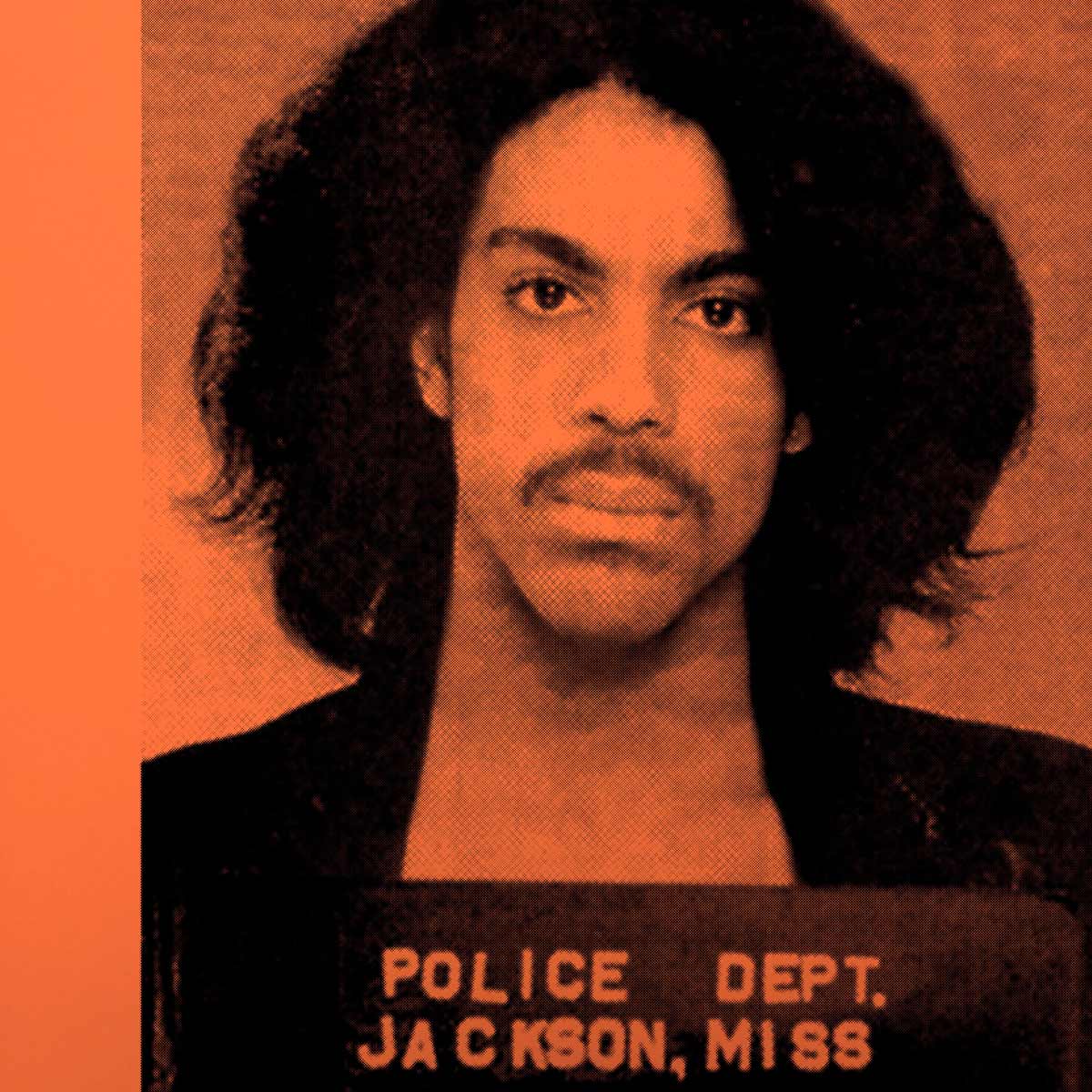 Prince 1979 "Most Wanted" (Orange) by Louis Sidoli