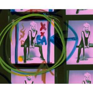 Debbie Harry "First Session Proofsheet, 1977 - Pink Wash 1"