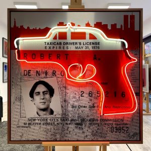 "Someday a real rain will wash the scum off the streets" Robert DeNiro/Taxi Driver by Louis Sidoli