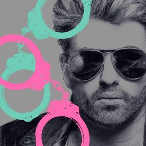 "Yes, I've Been Bad" George Michael (Solid Grey, Green, Pink)