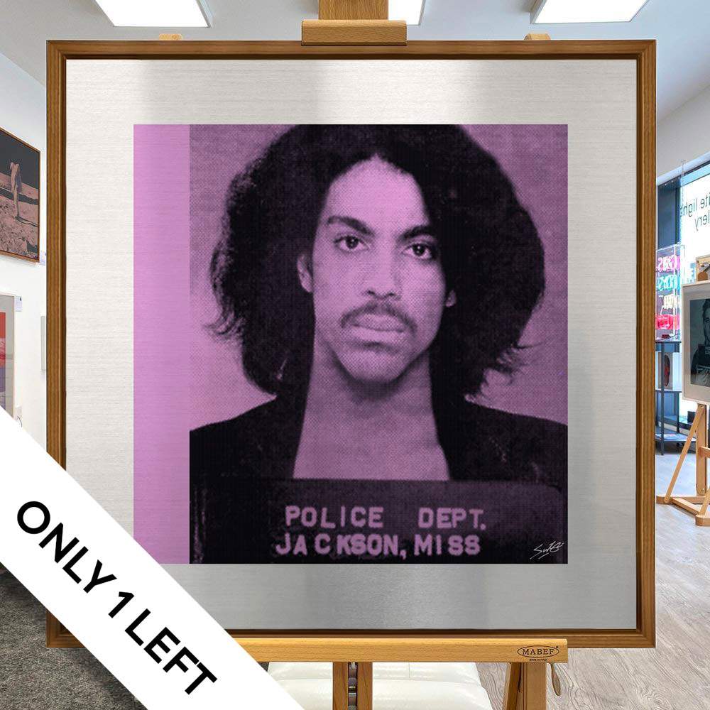 "Most Wanted" Prince (Purple) - Large by Louis Sidoli