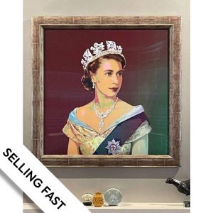 The Queen (Green and Red) by Willy - selling fast