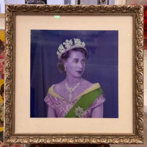 The Queen (Purple and Green) by Willy