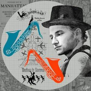 "Angel of Harlem" Bono / U2. Limited edition fine art print by Louis Sidoli.