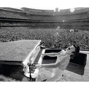 Elton John performing in LA, 1975 — Limited Edition Print by Terry O'Neill