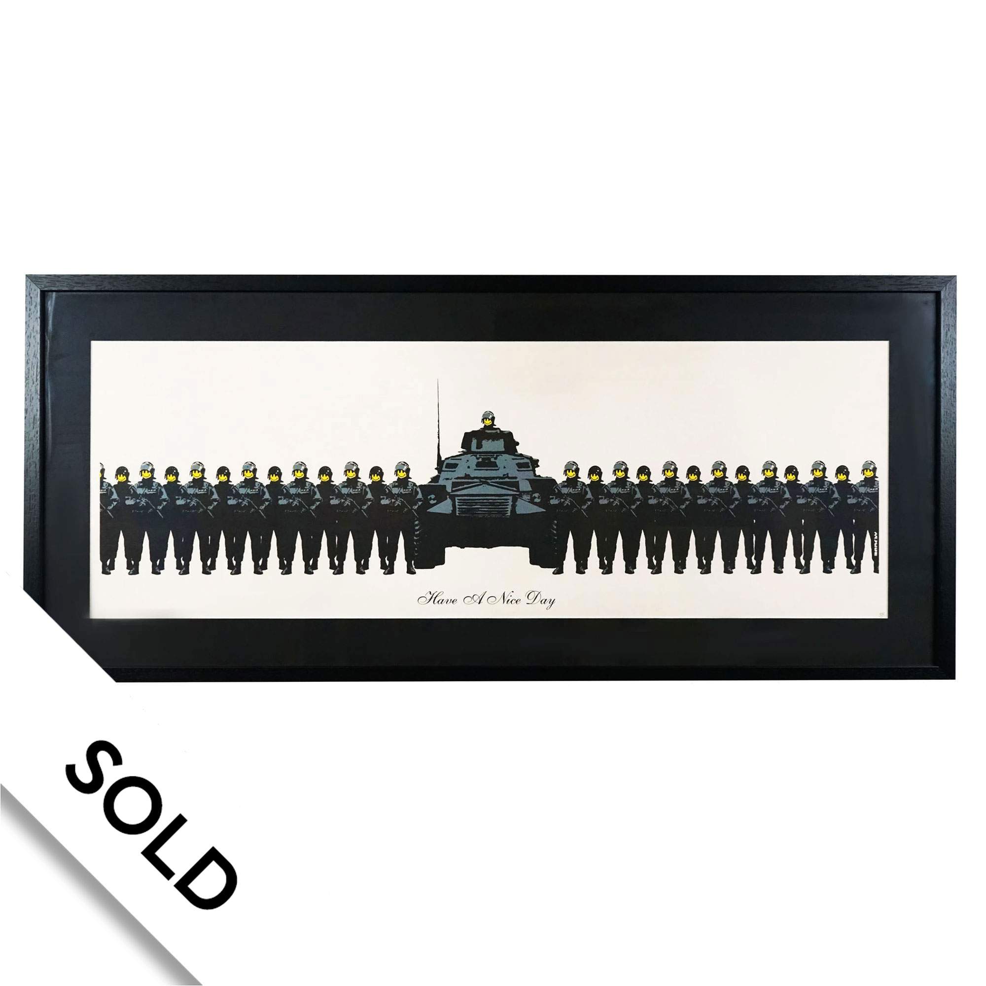 Have a Nice Day, 2003 - Banksy (SOLD)