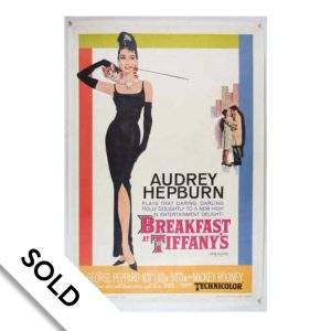 Breakfast at Tiffany's - 1961 Poster (Vary Rare, Original in Near Mint Condition) - SOLD