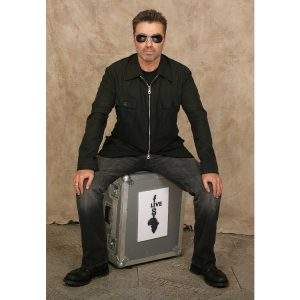 George Michael - Backstage, 2005 limited edition print by Brian Aris