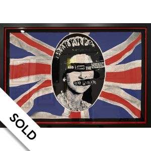God Save the Queen - Jamie Reid - SOLD