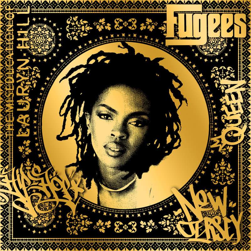 Lauryn Hill (Gold) by Agent X