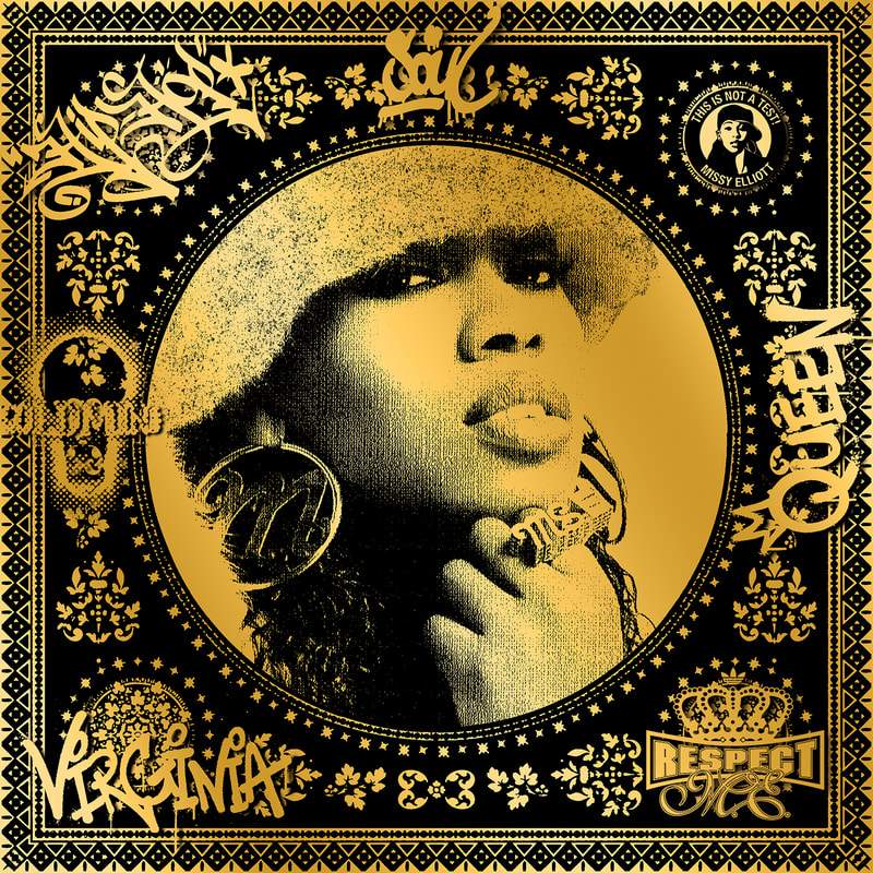 Missy Elliott (Gold) by Agent X
