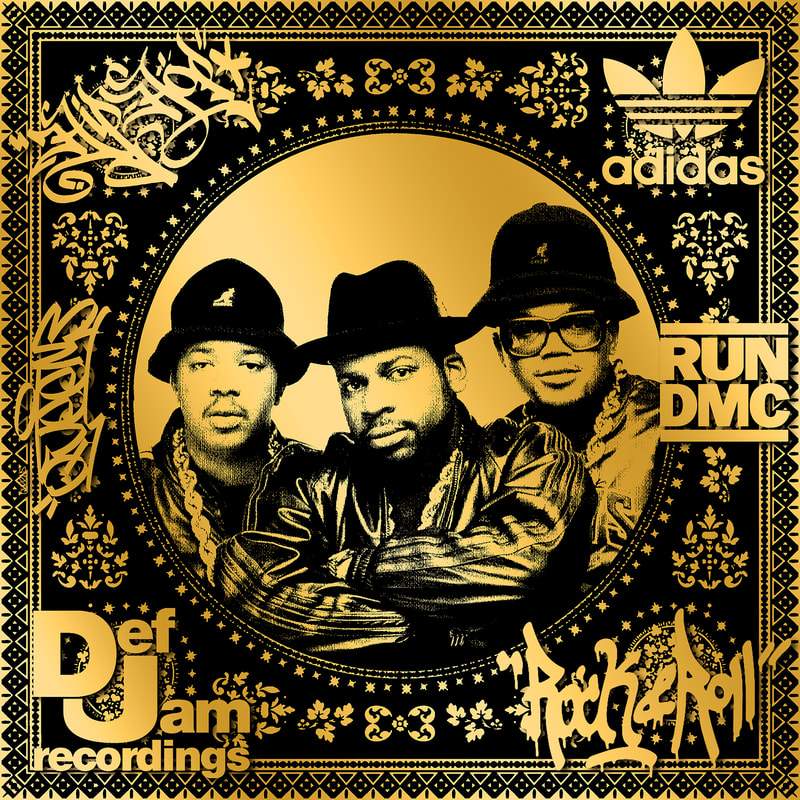 RUN DMC (Gold) by Agent X