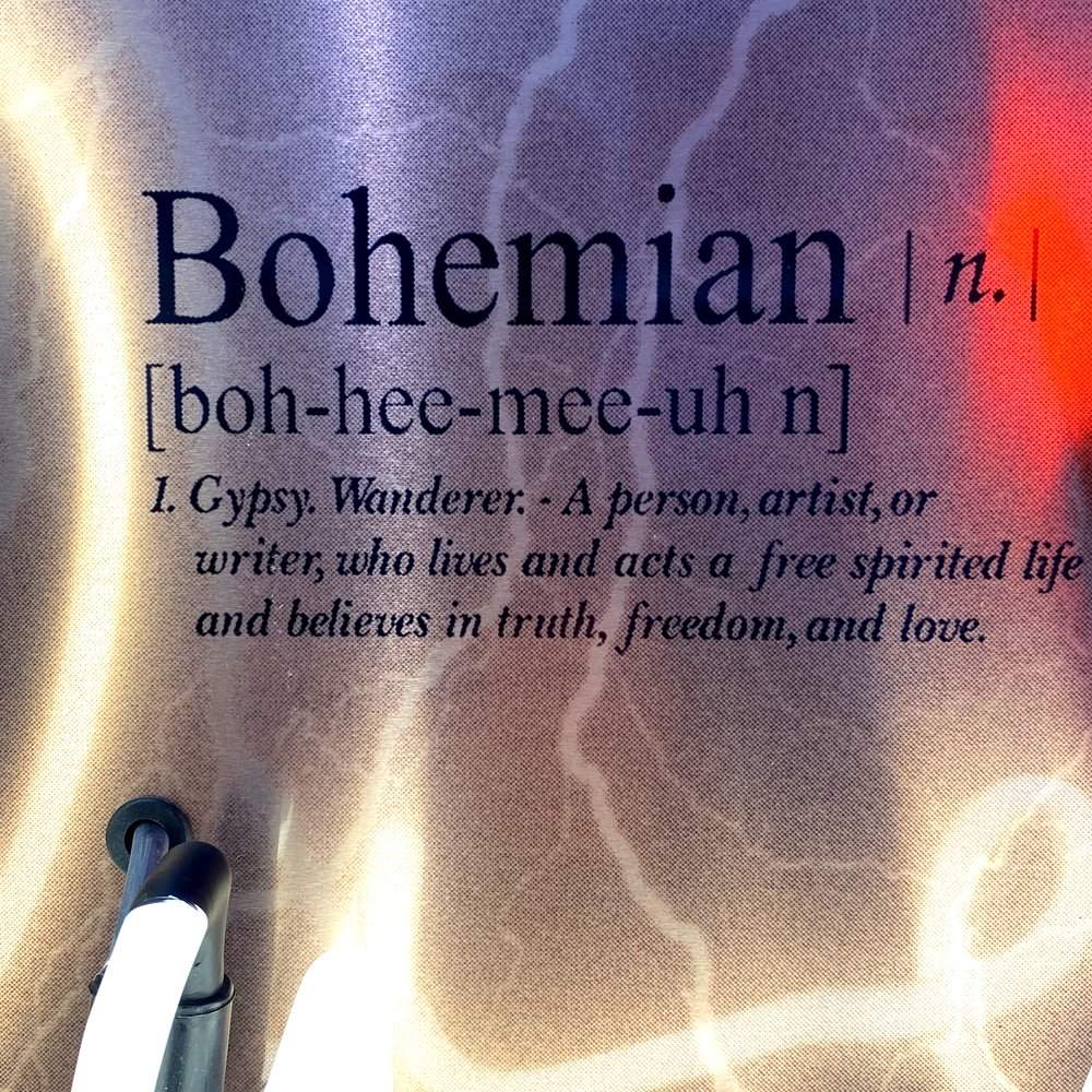 "Bohemian Rhapsody" (Freddie Mercury) - original neon artwork by Louis Sidoli