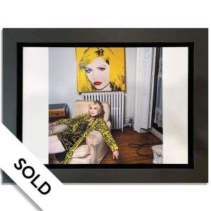 Debbie Harry “With Warhol in New York Apartment – 1988 – No.1” Aluminium (Test Print) - SOLD