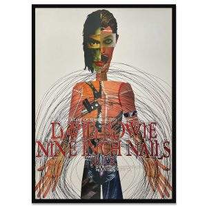 David Bowie and Nine Inch Nails, 1995 Original Tour Poster
