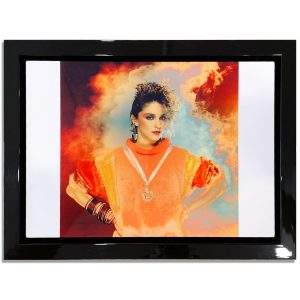 Madonna “Orange Smoke, 1984” Aluminium (Test Print)