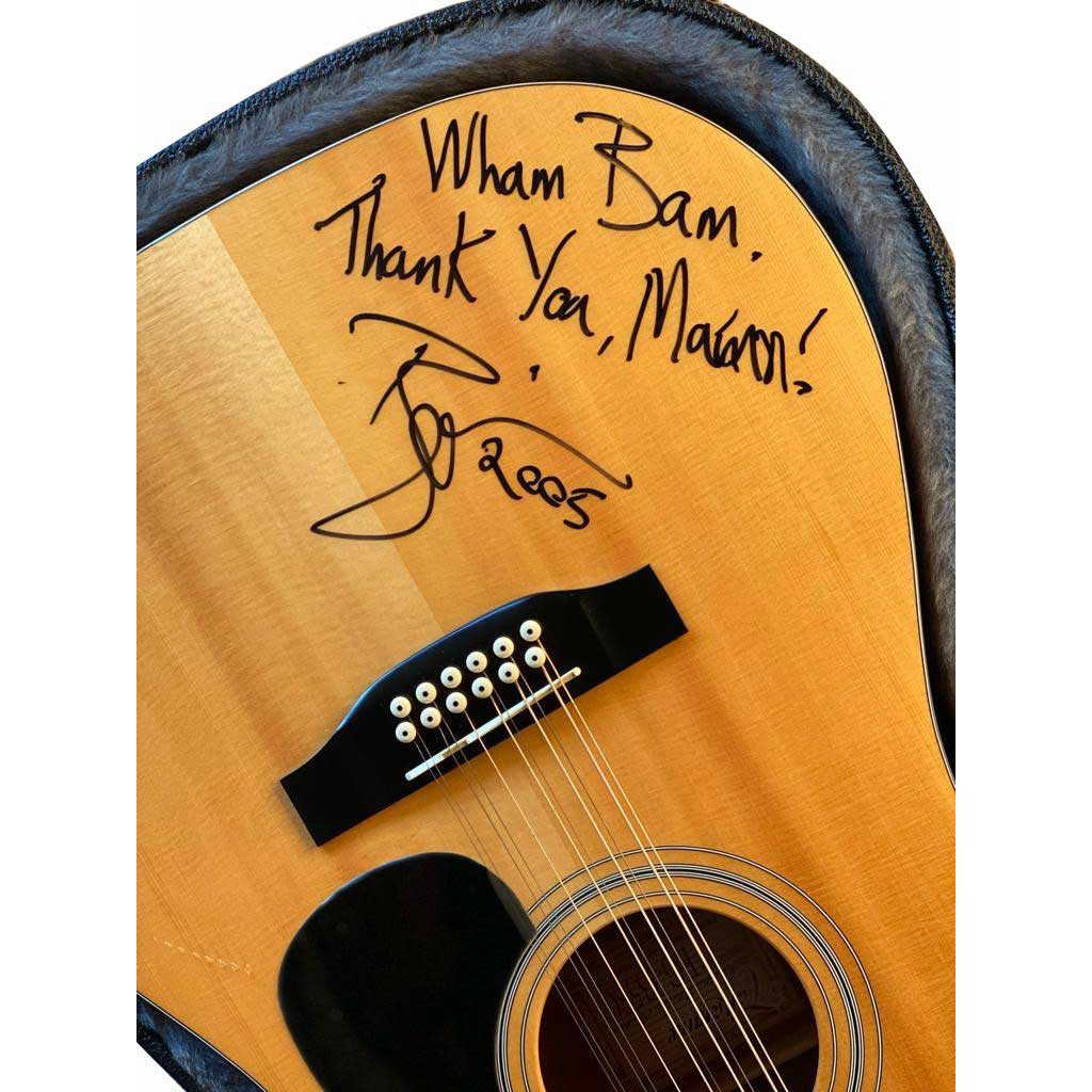Bowie - Hand-signed Isolar-Takamine 12-String Guitar and Case