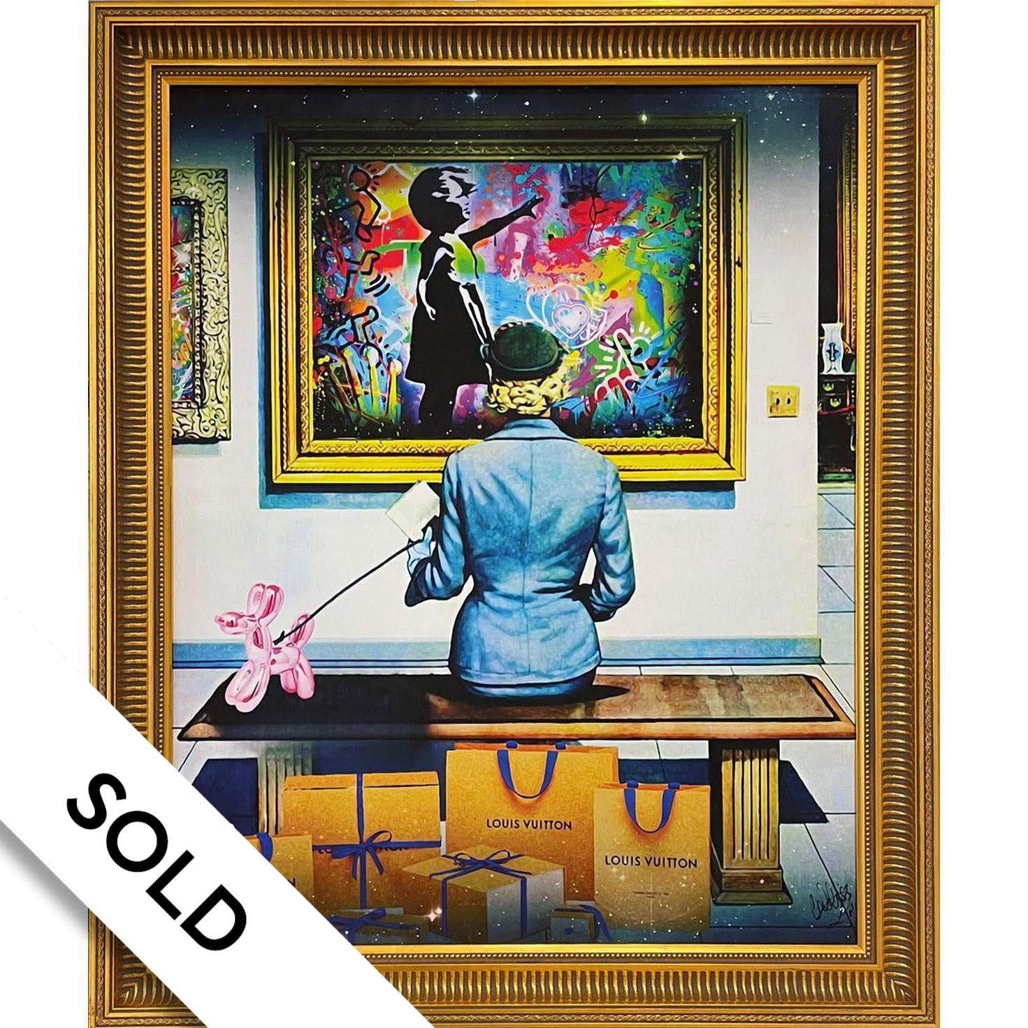 Art Lover by #Onelife183 - SOLD