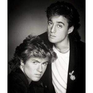 Wham! George Michael & Andrew Ridgeley limited edition print by Brian Aris.