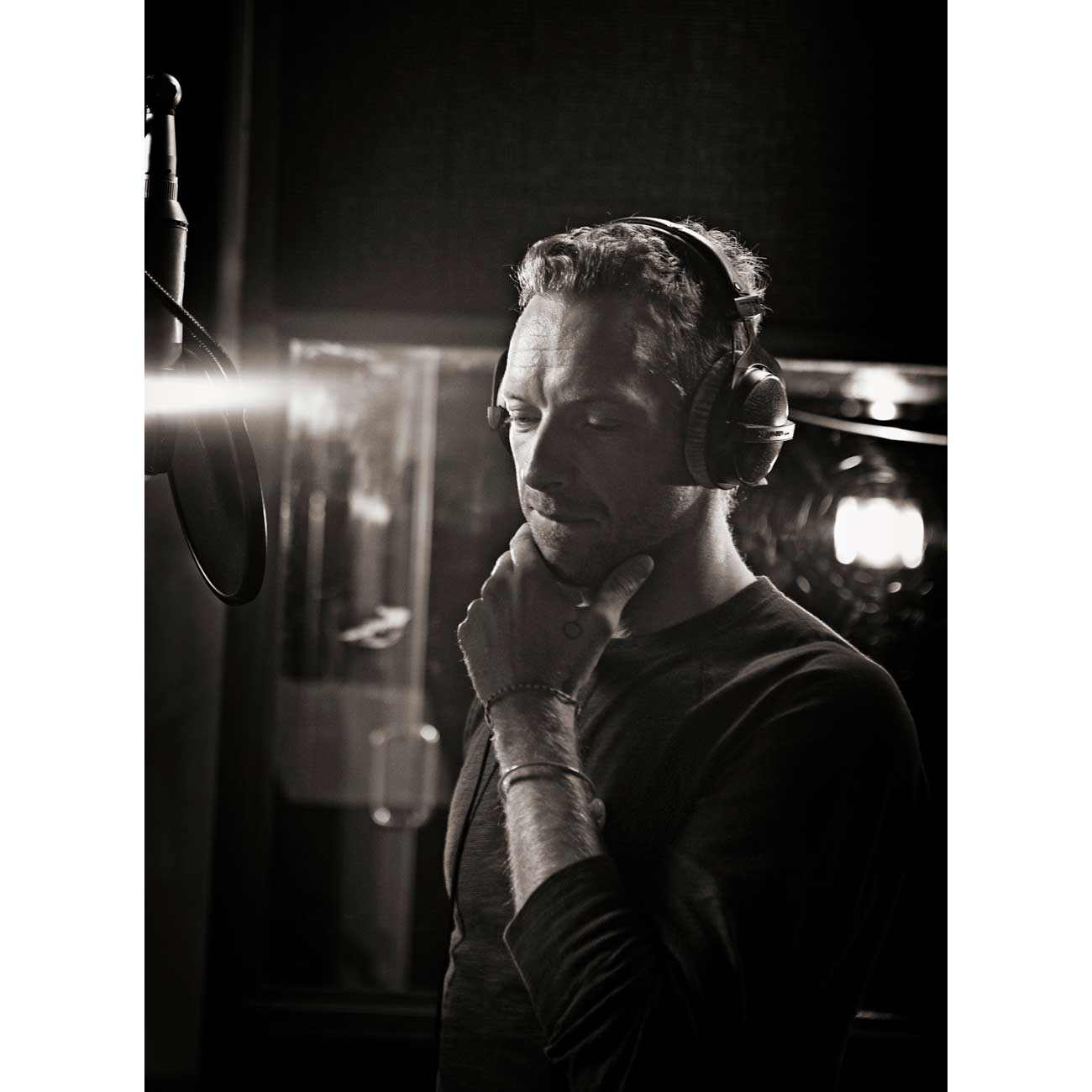 Chris Martin (Coldplay) limited edition print by Brian Aris
