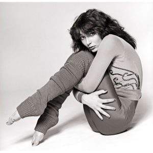 Limited edition print of Kate Bush (Black & White) by Brian Aris