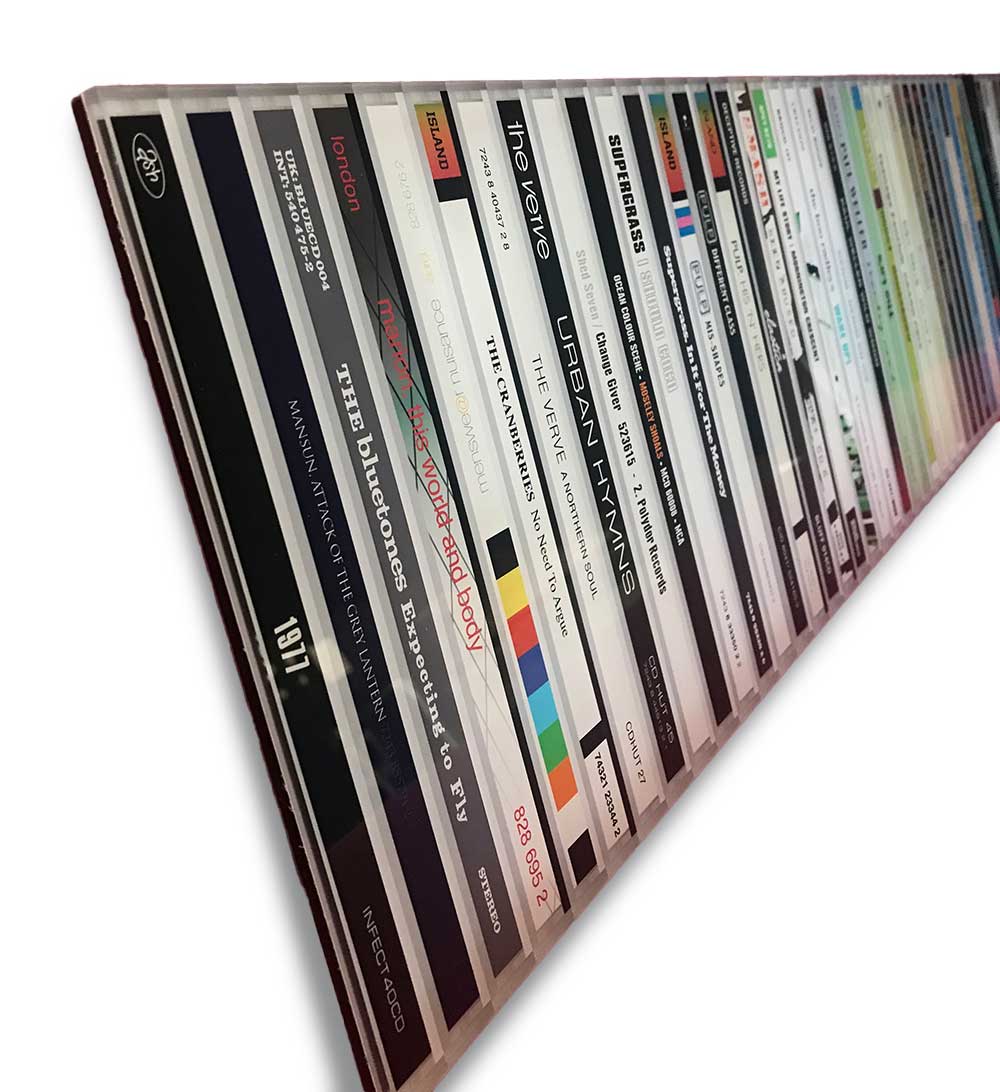 Spines #8 Brit Pop (Aluminium) by Keith Haynes