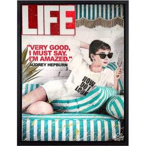 ‘How Do I Look, Audrey Hepburn’ by Mr Sly