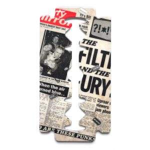 Filth and Fury Razor Blade by Keith Haynes