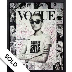 Audrey Says Relax by Mr Sly - SOLD