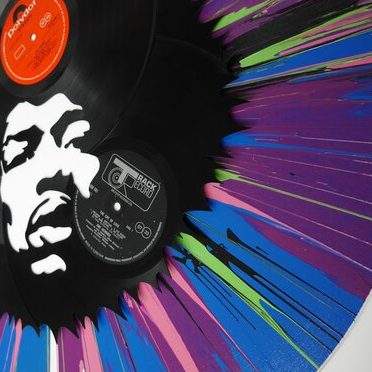 Jimi In A Spin by Keith Haynes