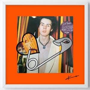 Pin in my Heart - Sid Sings limited edition print by Keith Haynes