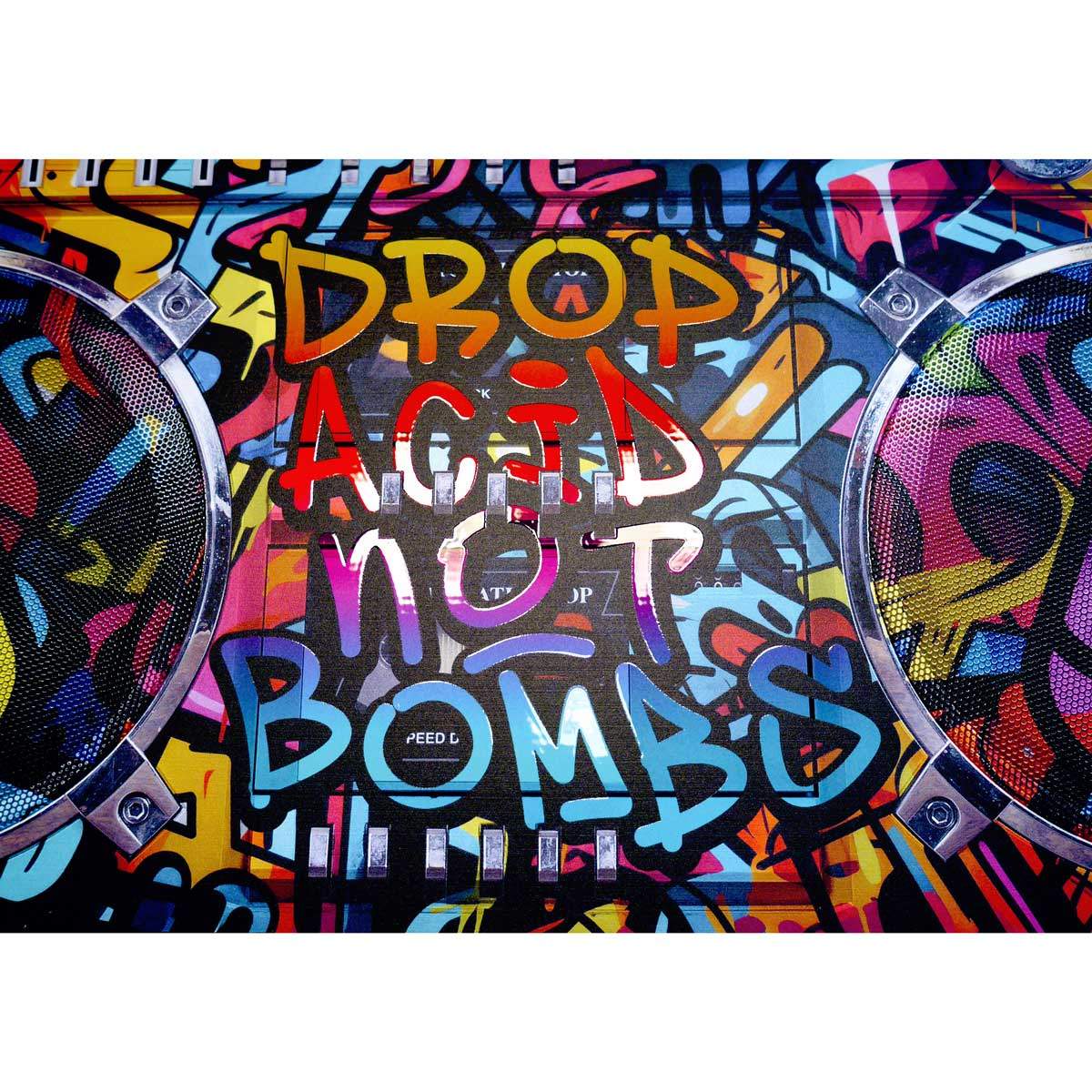 BOOMBOX #1 - Drop Acid Not Bombs