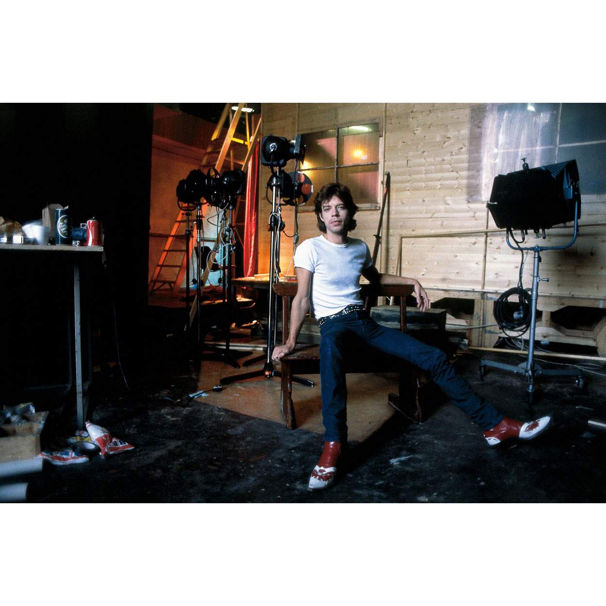 Limited edition print of Mick Jagger "Going to a Go-Go, 1982 by Brian Aris