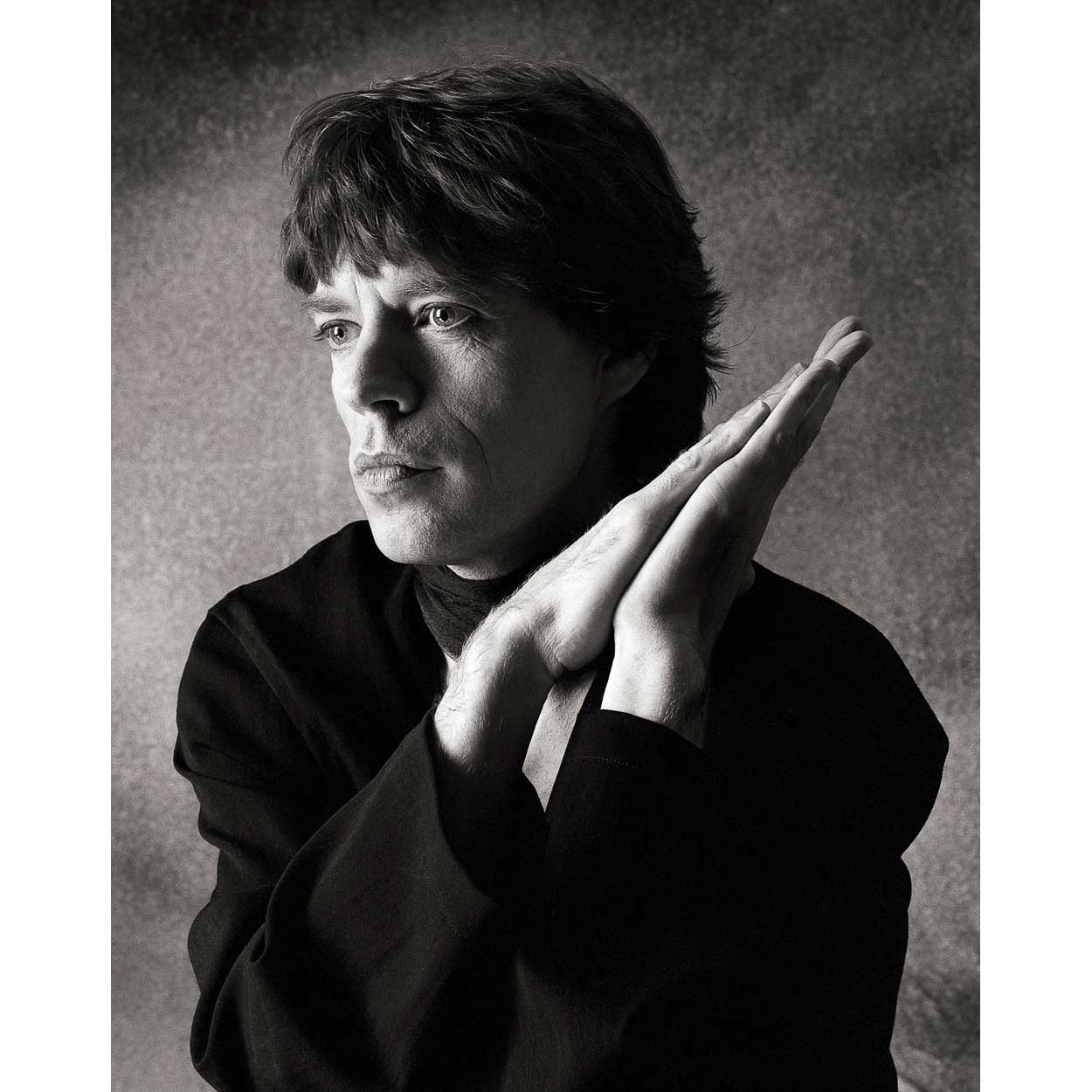 Limited edition print of Mick Jagger "Holborn Studio Portrait" by Brian Aris